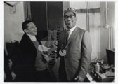 Dizzy Gillespie et Henri Salvador Paris octobre 1959 ,Dizzy Gillespie, Henri Salvador