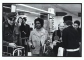 Sarah Vaughan & Maurice Cullaz Orly octobre 1967 ,Maurice Cullaz, Sarah Vaughan