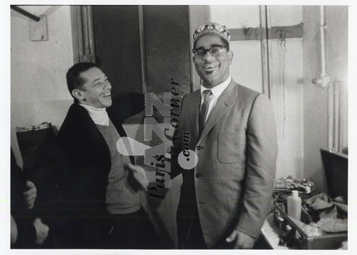 Dizzy Gillespie et Henri Salvador Paris octobre 1959, Dizzy Gillespie, Henri Salvador