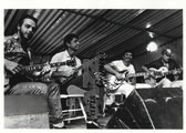 Boulou Ferret, Sacha Distel, Christian Escoud� et Babik Reinhardt 1986 ,Sacha Distel, Christian Escoud�, Boulou Ferret, Babik Reinhardt