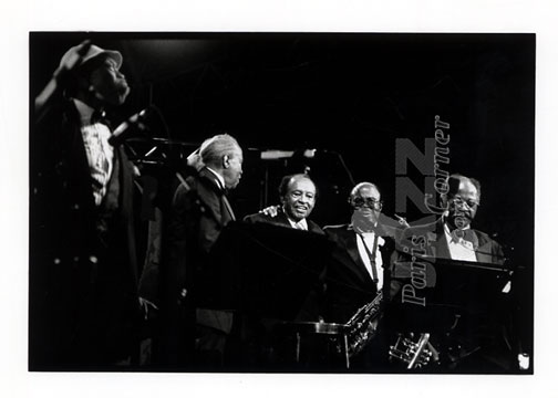 Lionel Hampton, Al Grey, Harry 'sweet' Edison, Benny Golson et Clark Terry, Vienne en 1994 - 1, Harry Edison, Benny Golson, Al Grey, Lionel Hampton, Clark Terry