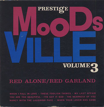 Red Alone - Volume 3, Red Garland