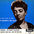 A new voice in  jazz, Carmen Mc Rae