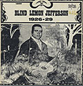 BLIND LEMON JEFFERSON 1926-29, Blind Lemon Jefferson