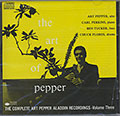 THE ART OF PEPPER, Art Pepper