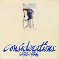 considerations 1, Bill Dixon