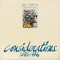 Considerations 2, Bill Dixon