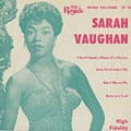 Sarah Vaughan, Sarah Vaughan