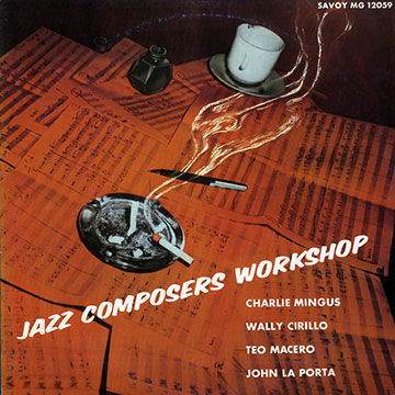 Charles Mingus bass Jazz composers workshop Savoy 1956 r f MG12059 