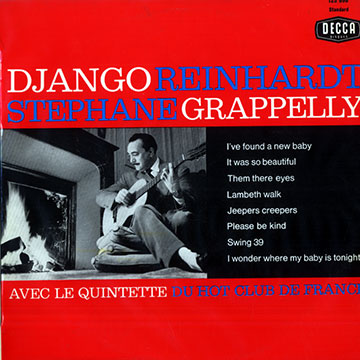 Avec le quintette du Hot Club de France,Stéphane Grappelli , Django Reinhardt