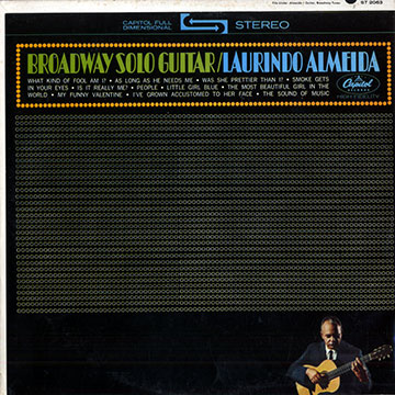 Broadway Solo Guitar,Laurindo Almeida