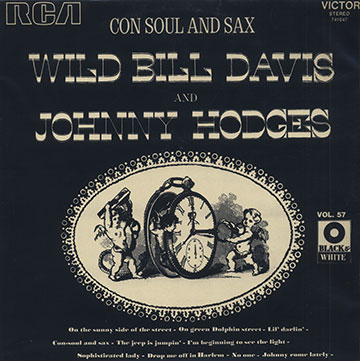 Con soul and sax,Wild Bill Davis , Johnny Hodges