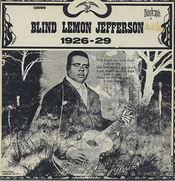 BLIND LEMON JEFFERSON 1926-29,Blind Lemon Jefferson