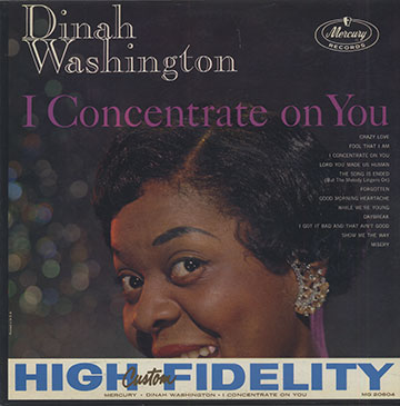 I CONCENTRE ON YOU,Dinah Washington