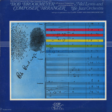 Composer & Arranger with Mel Lewis and The Jazz Orchestra at The Village Vanguard,Bob Brookmeyer