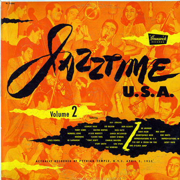 Jazztime U.S.A. Vol 2,Georgie Auld , Terry Gibbs ,  Moondog , Tony Scott , Stuff Smith ,   Various Artists