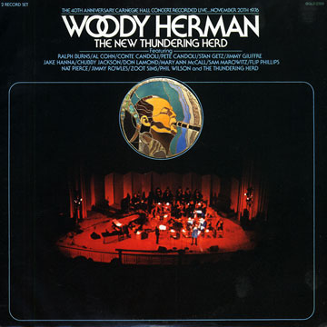 the 40th anniversary's Carnegie Hall concert,Woody Herman