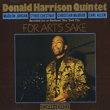 For art's sake,Donald Harrison