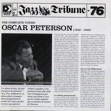 The complete young,Oscar Peterson
