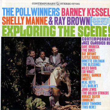 exploring the scene / The Poll Winners volume 4,Ray Brown , Barney Kessel , Shelly Manne
