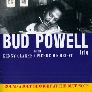 midnight bud powell note round blue