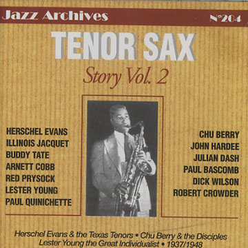 Tenor Sax Story Vol. 2,Illinois Jacquet , Red Prysock , Buddy Tate