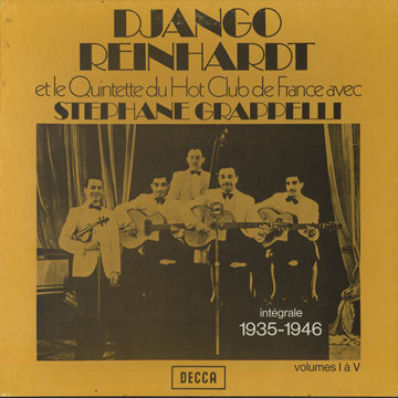 Django Reinhardt Volumes I à V integrale 1935-1946,Django Reinhardt