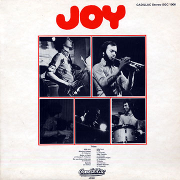 Joy,Keith Bailey , James Dvorak , Chris Francis , Ernest Mothle , Frank Roberts