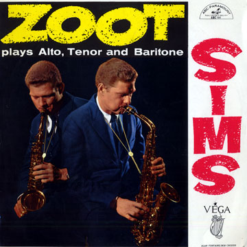 Zoot plays alto,tenor and baritone,Zoot Sims