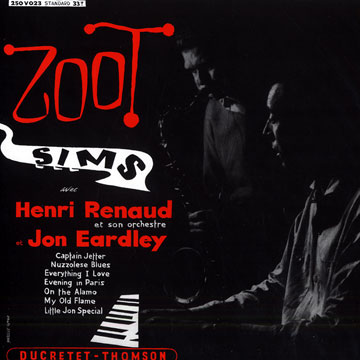 Zoot Sims avec Henri Renaud et son orchestre,Zoot Sims