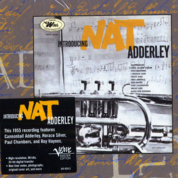 Introducing Nat Adderley,Nat Adderley