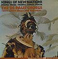 Songs of new nations - Ghana - Israel - Nigeria - Kenya,  The De Paur Chorus