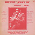 Live in New York, Vol 2., Andrew White