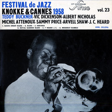 BUCKNER, TEDDY - Festival De Jazz Knokke & Cannes 1958 vol.23 - 33T