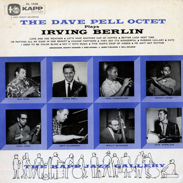 The Dave Pell Octet Plays Irving Berlin,Dave Pell
