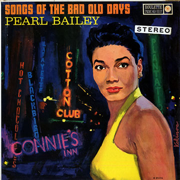 BAILEY, PEARL - Songs of the bad old days - LP