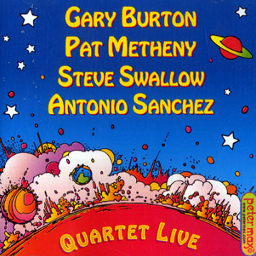 Quartet live,Gary Burton , Pat Metheny , Antonio Sanchez , Steve Swallow