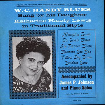 W.C Handy blues,Katharine Handy Lewis