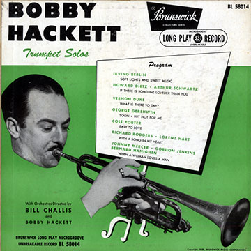 Trumpet solos,Bobby Hackett