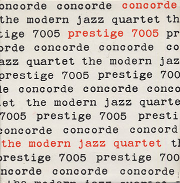 Concorde, Modern Jazz Quartet