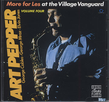 More for Les at the village vanguard vol. 4,Art Pepper