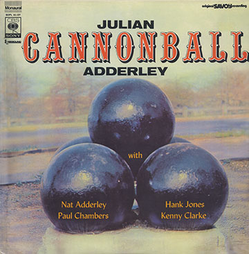 Presenting Cannonball,Julian Adderley