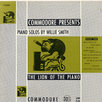 The Lion of The Piano,Willie 'the Lion' Smith