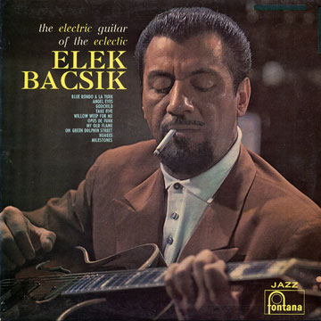 The electric guitar of the eclectic Elek Bacsik,Elek Bacsik