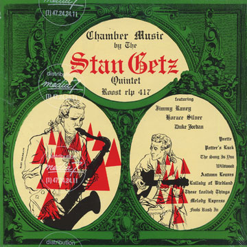 Chamber music by Stan Getz quintet,Stan Getz