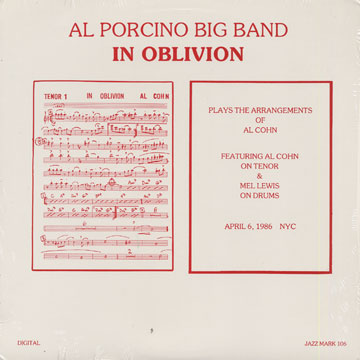 In oblivion,Al Porcino