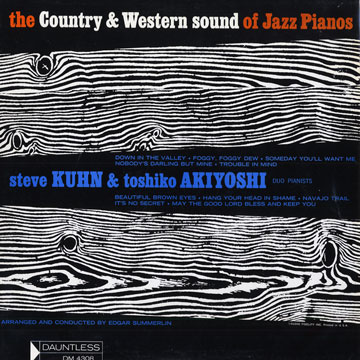 The country & western sound of jazz piano,Toshiko Akiyoshi , Steve Kuhn