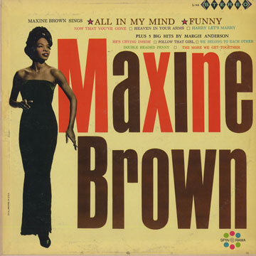 Maxine Brown sings / Margie Anderson Sings,Margie Anderson , Maxine Brown