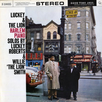 Harlem piano,Luckey Roberts , Willie 'the Lion' Smith