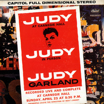 GARLAND, JUDY - Judy At Carnegie Hall - LP x 2 